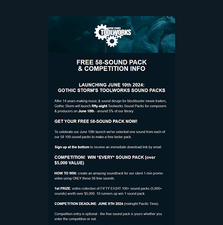 Gothic Storm  Toolwork Competition