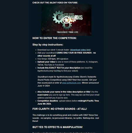 Gothic Storm  Toolwork Competition